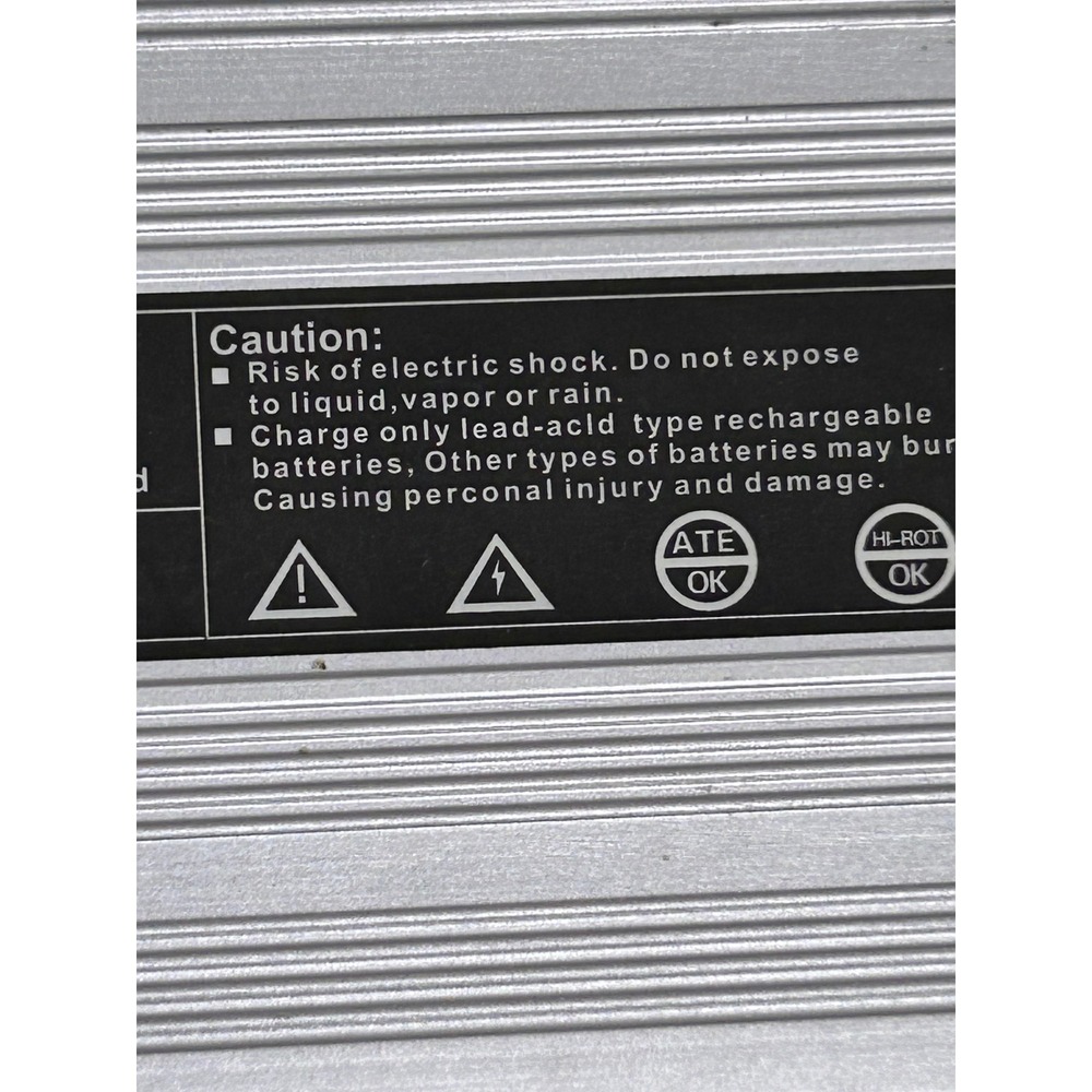 DL-360W Lead-Acid Battery Charger 48V 6A for Electric Scooter Golf Cart 3-Pin - Picture 4 of 7